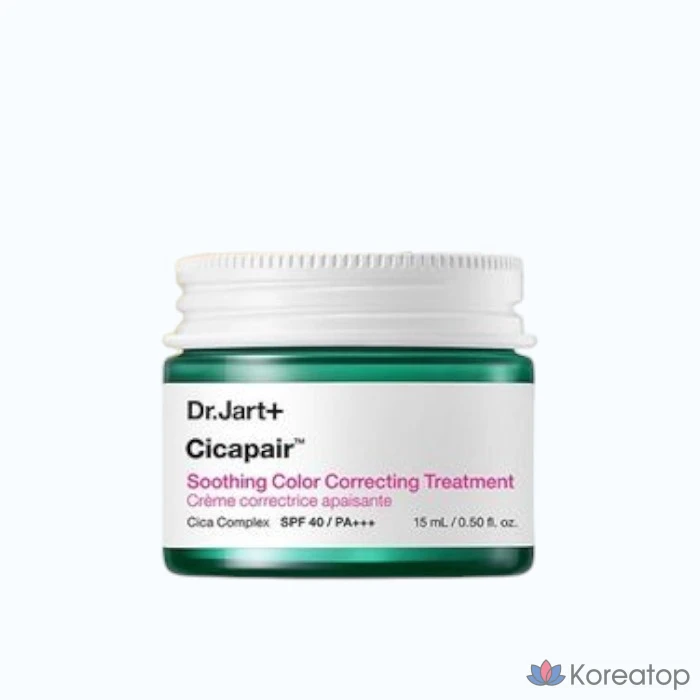 Корректирующее средство Dr. Jart+ Cicapair Soothing Color Correcting Treatment, 15 мл, 1 шт.