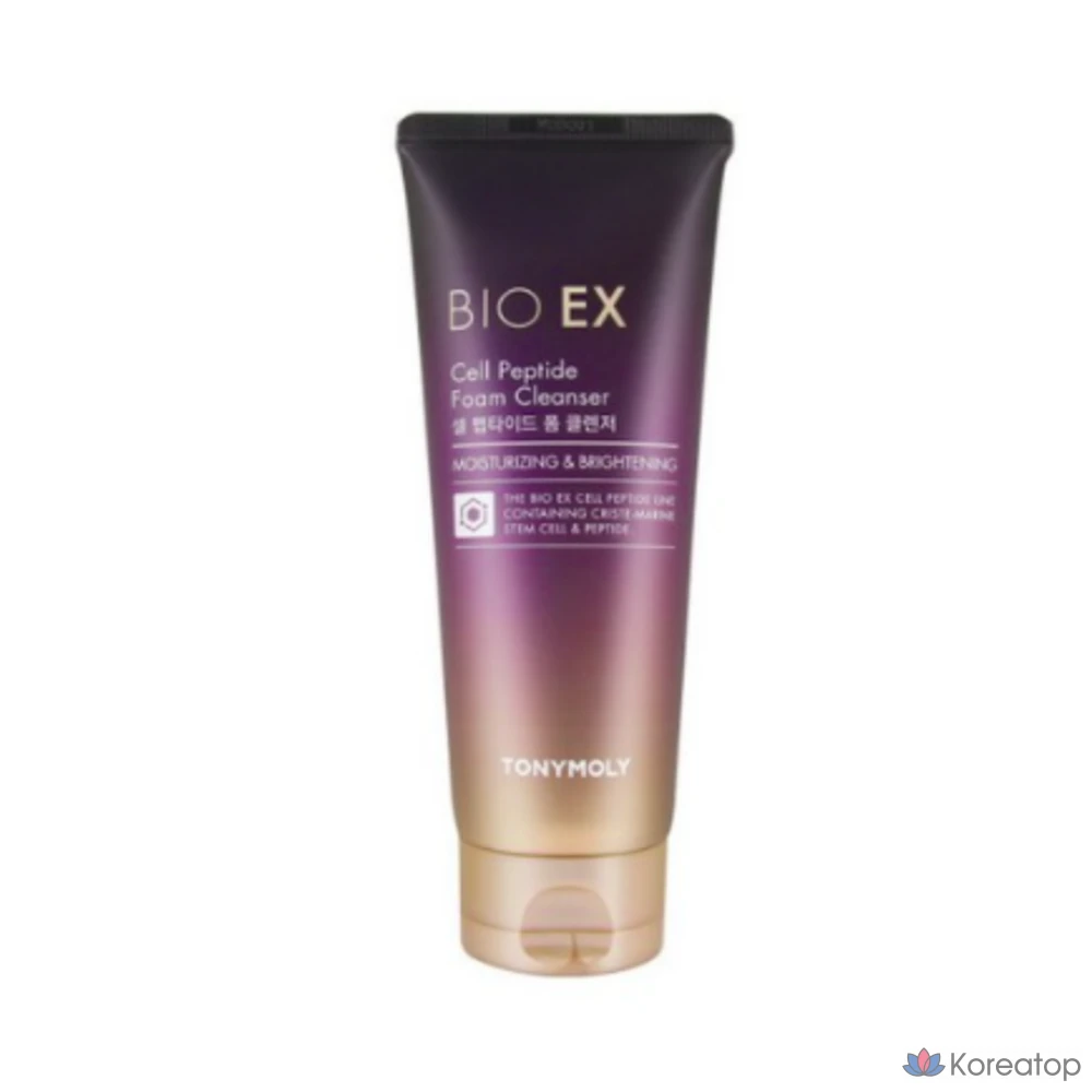 Очищающая пенка для умывания Tony Moly Bio EX Cell Peptide, 150 мл, 1 шт.