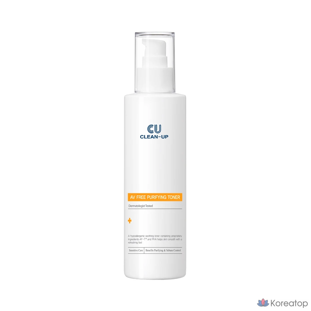 Тонер CUSKIN Clean Up AV Free Purifying Toner, 200 г, 1 шт.