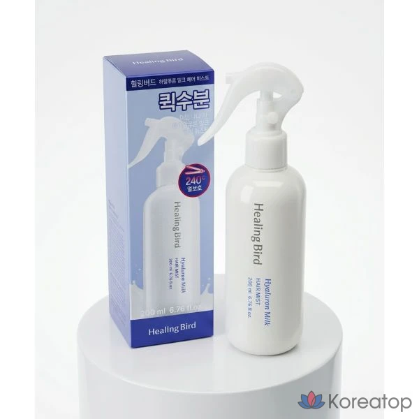 Спрей для волос Healing Bird Hyaluronic Milk Hair Mist, 200 мл, 1 шт.