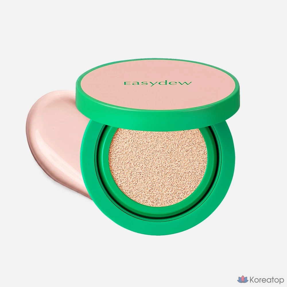 Easy DU Mela Rain Toning UV Pink Тонизирующая солнцезащитная подушка Sun Cushion 13 г, № 21 Оригинал (натуральная), 1 шт