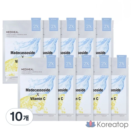 Тканевая маска для лица MEDIHEAL Derma Synergy Wrapping Mask Toning, 10 шт.