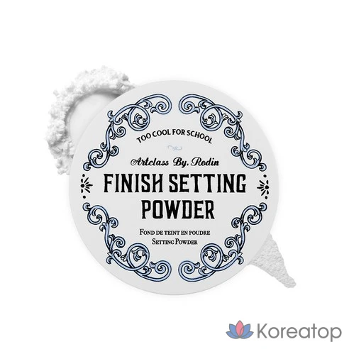 Пудра для фиксации макияжа Rodin Finish Fixing Powder, белая