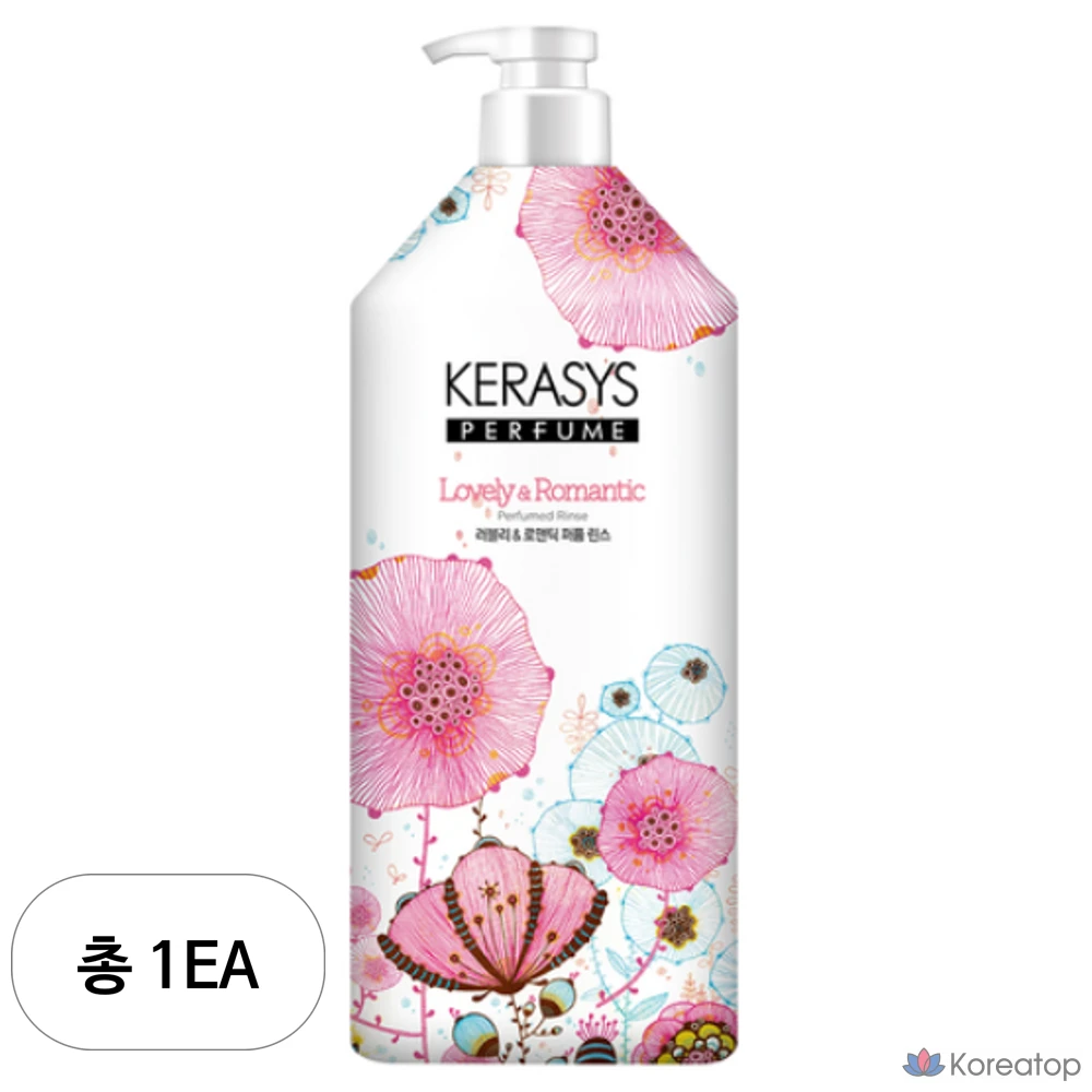 Освежитель воздуха Kerasis Lovely & Romantic Perfume Rinse, 1,5 л, 1 упаковка