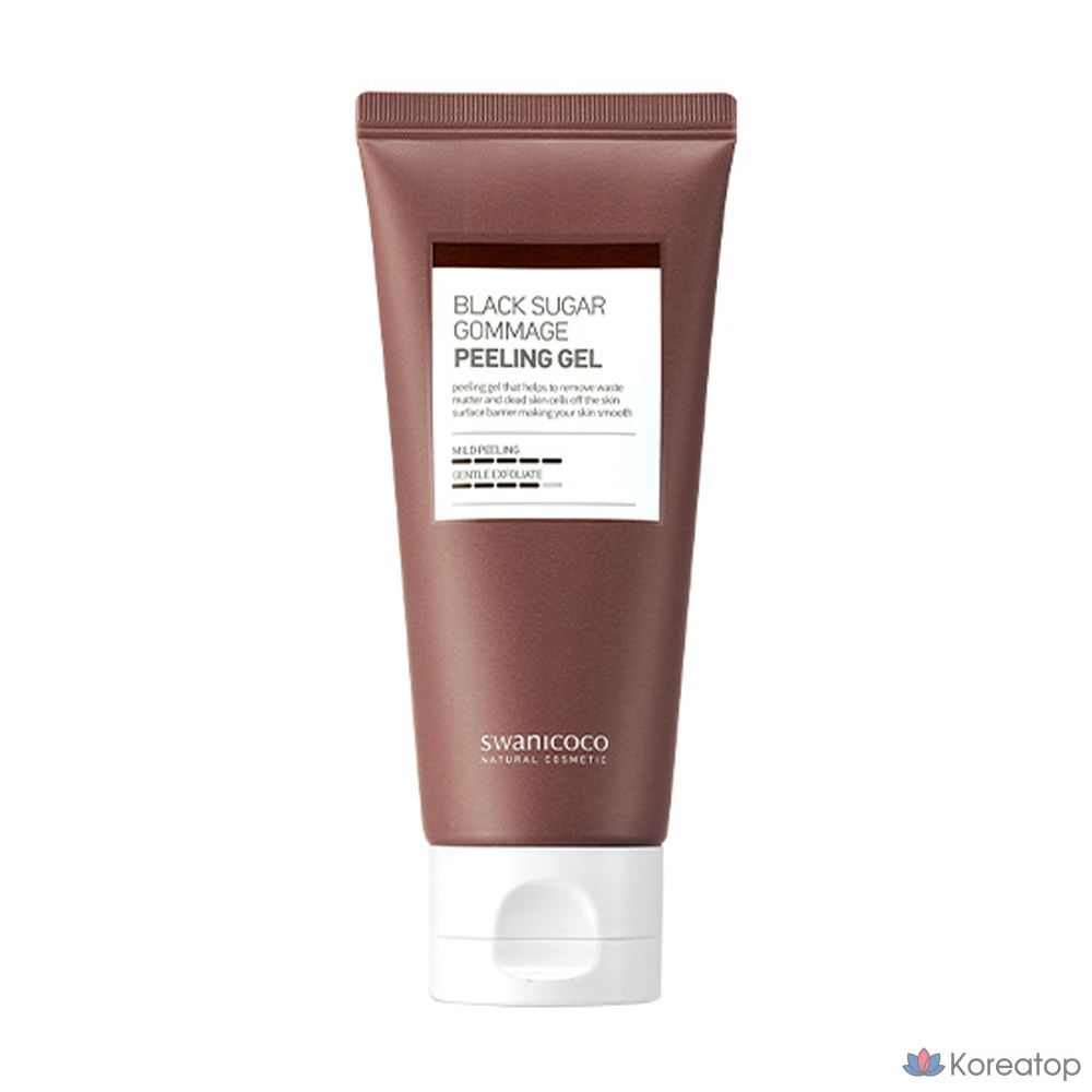 Отшелушивающий гель Swanicoco Black Sugar Gommage, 100 мл, 1 шт.