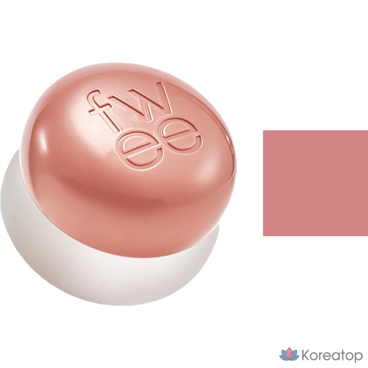 Бальзам для губ и щёк fwee Lip&Cheek Blurry Pudding Pot, оттенок ND03 Without (Greyish Pale Pink), 1 шт.