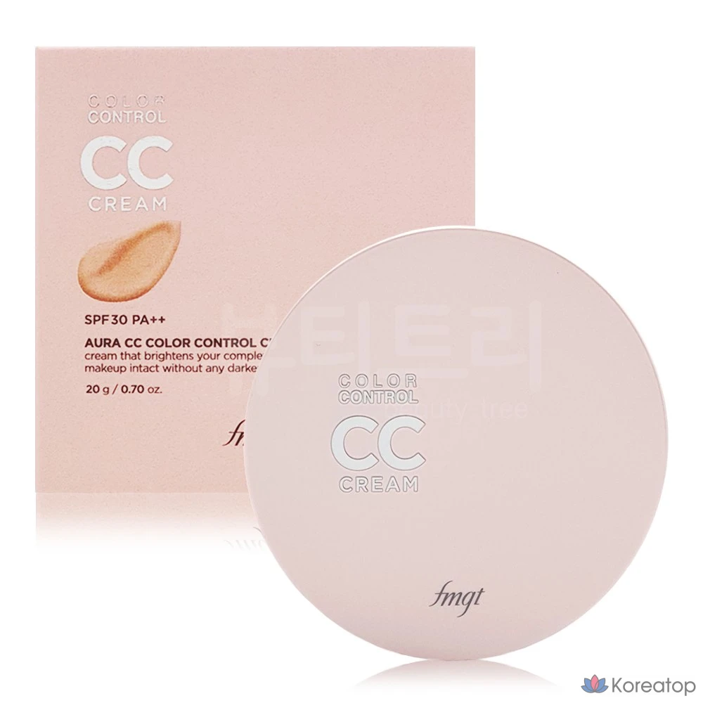 Крем The Face Shop FMGT Aura CC/CC Cream 20 г, № 01, оттенок Bright Beige, 1 шт.