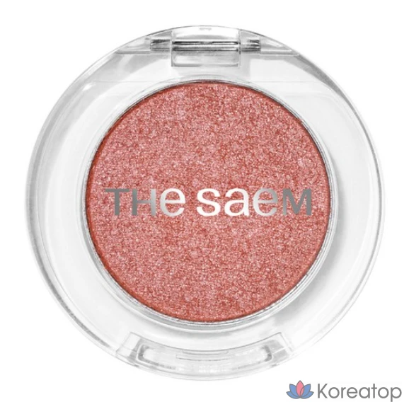 Тени для век The Saem Saemmul Single Glitter Eyeshadow, оттенок CR01 Pomelo, 1 шт.