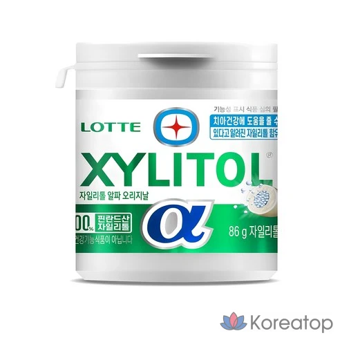 Жевательная резинка Lotte Xylitol Alpha Original