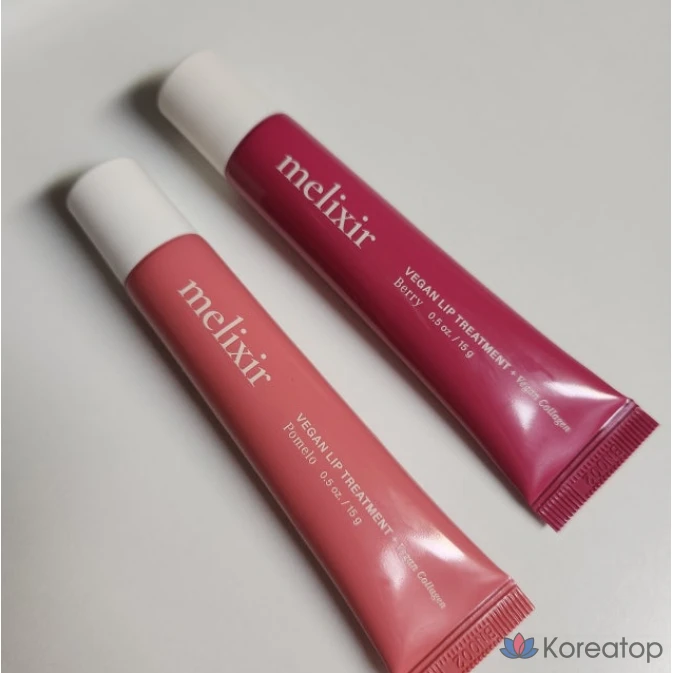 Бальзам для губ Melixir Vegan Lip Treatment 6-piece set, 15 г, 1 шт.