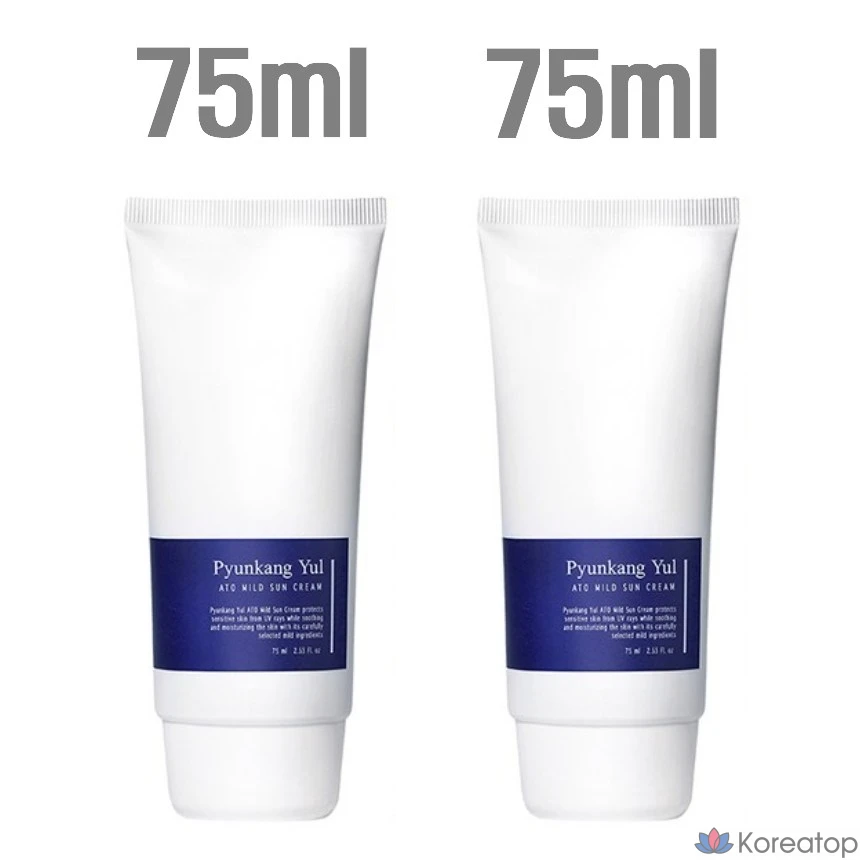 Солнцезащитный крем Pyunkang Yul Ato Mild Sun Cream SPF50+ PA++++, 150 мл, 1 шт.