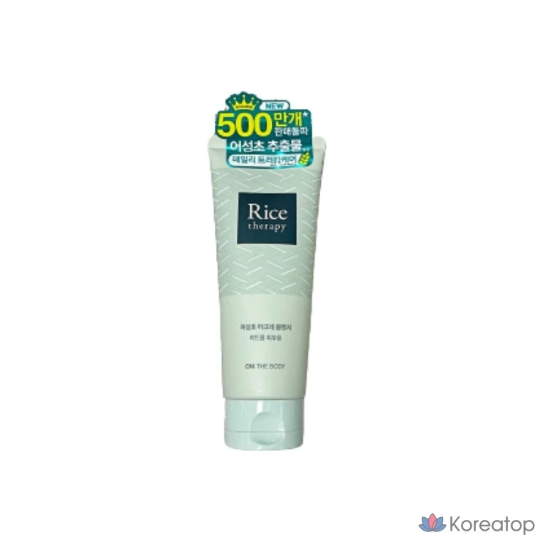 Пенка для умывания On The Body Rice Therapy Houttuynia Cordata Acne Foam Cleanser, 150 г, 1 шт.
