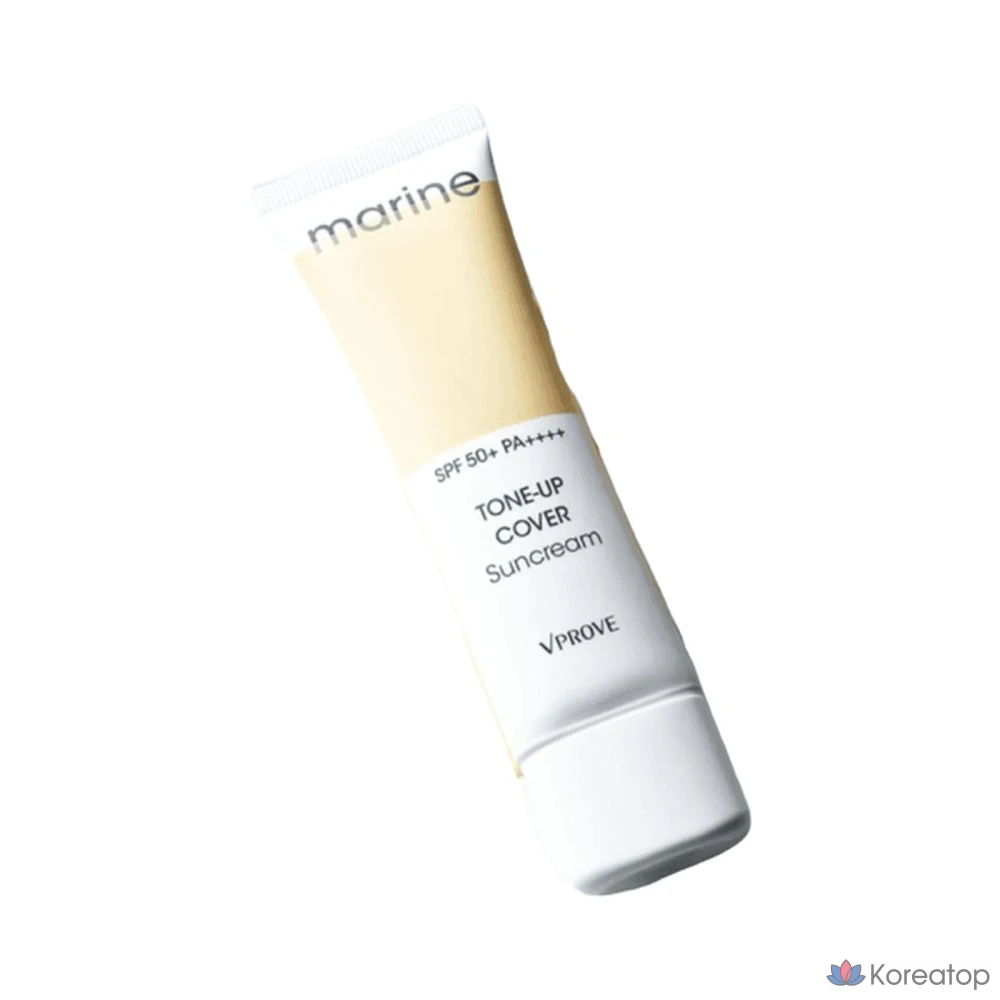 Солнцезащитный крем VPROVE Marine Tone-Up Cover Sun Cream SPF50+ PA++++, 50 мл, 1 шт.