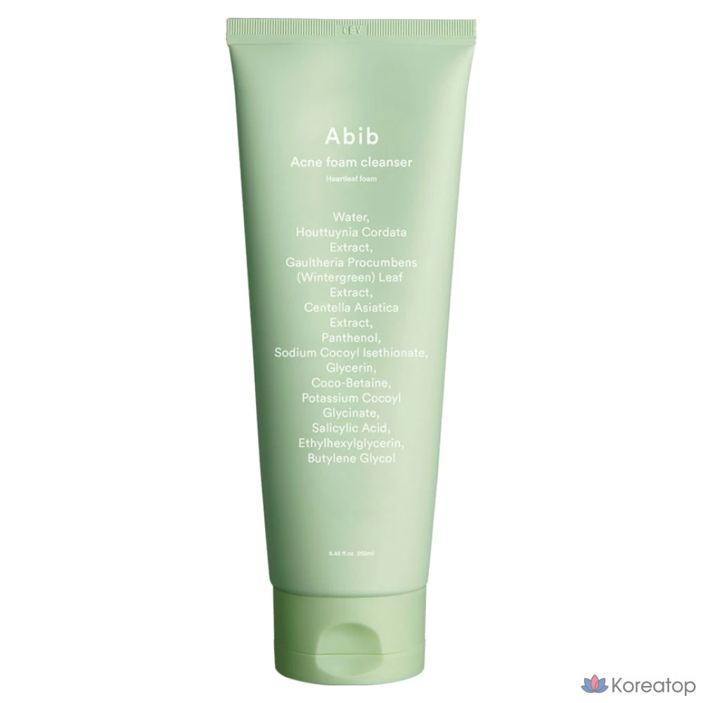 Пенка для умывания Abib Acne Houttuynia Cordata Foam Cleanser, 250 мл, 1 шт.