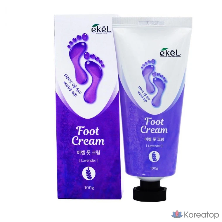 Крем для ног Ekel - Лаванда 100 г, 1 шт.