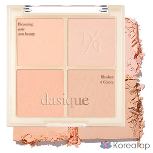 Румяна Dasique Mood Cheek Blusher, оттенок 01 Warm Blending, 10.4 г, 1 шт.