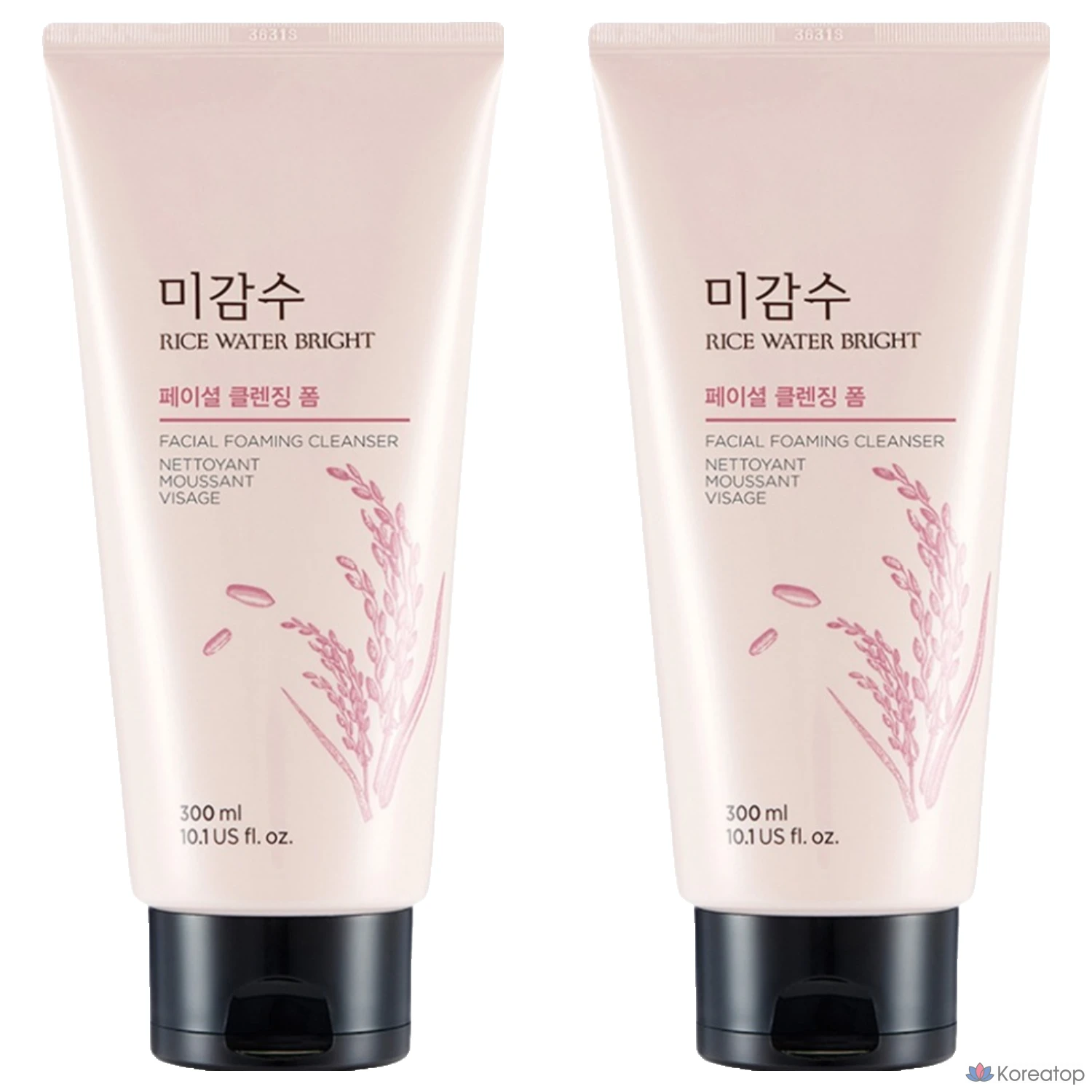 Очищающая пенка The Face Shop Mikhansu Bright Cleansing Foam, 300 мл, 1 шт.