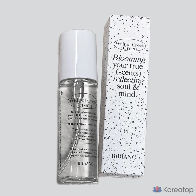 [BiBiANG] Духи для ткани и пространства Bibiang-Walnut Creek Green, 100 мл, 1 шт
