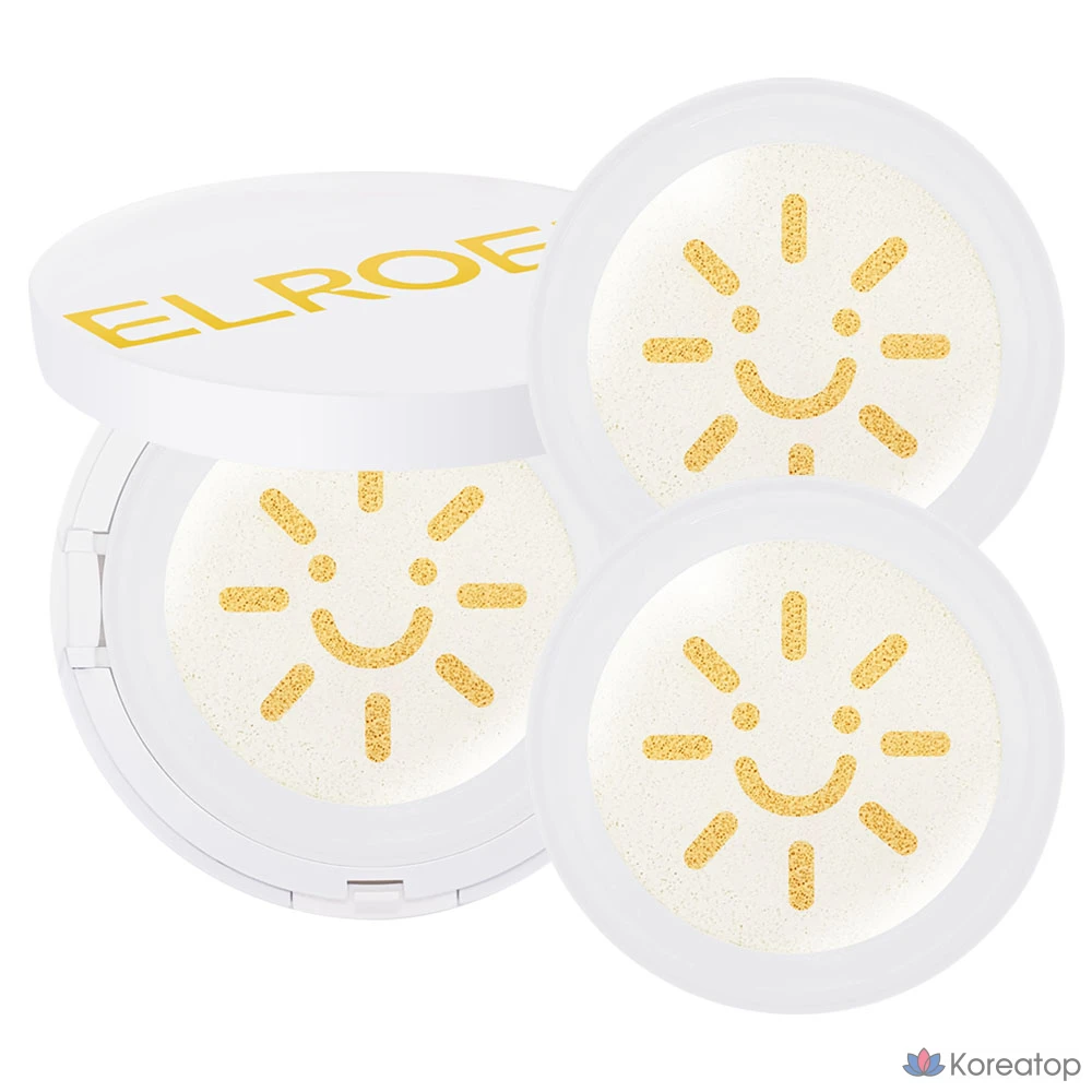 Кушон ELROEL Sun Cushion S9 2025 Pang Pang Big Sun Cushion, 75 г, 3 шт.