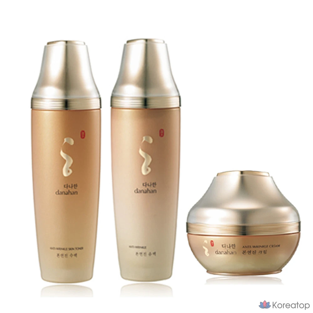 Набор для ухода Danahan Bon Yeon Jin 3-piece Set (Soo-aek + Yoo-aek + Cream), 1 шт.