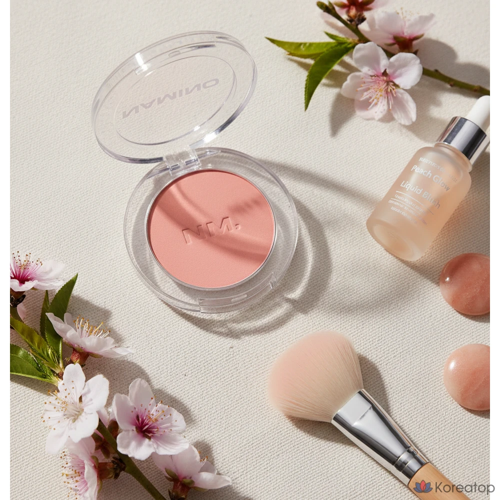 Пушистые румяна нежного цвета, новый оттенок, 1 шт.