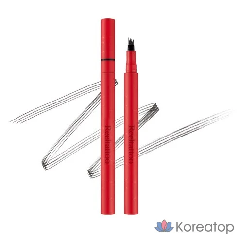 Карандаш для бровей Methode Liltattoo Eyebrow Pen серо-черный