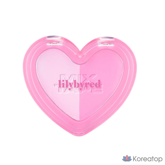 Румяна Lilybyred Love Beam Cheek Duo, оттенок 001 Funky Beam, 4 г, 1 шт.