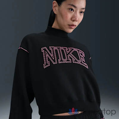 Свитшот женский Nike Sportswear Phoenix Fleece Mock-Neck