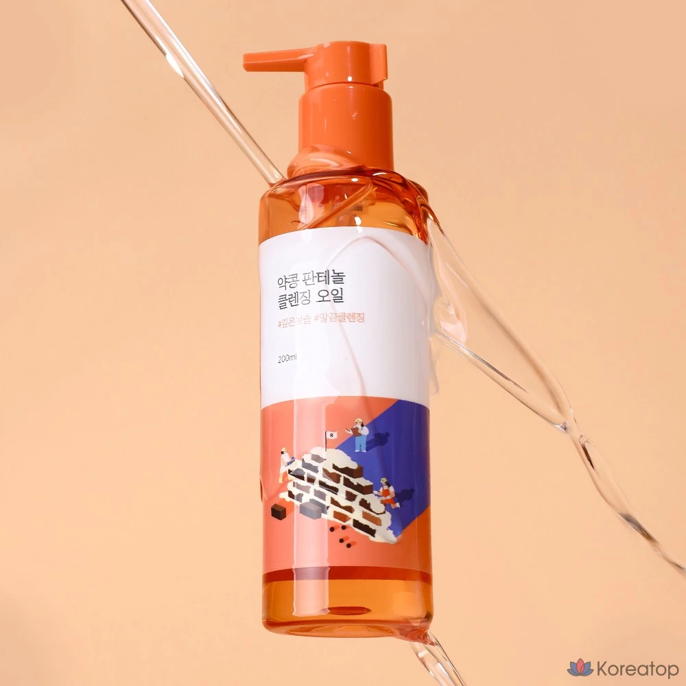 Гидрофильное масло Round Lab Yak-kong Panthenol Cleansing Oil, 200 мл, 1 шт.