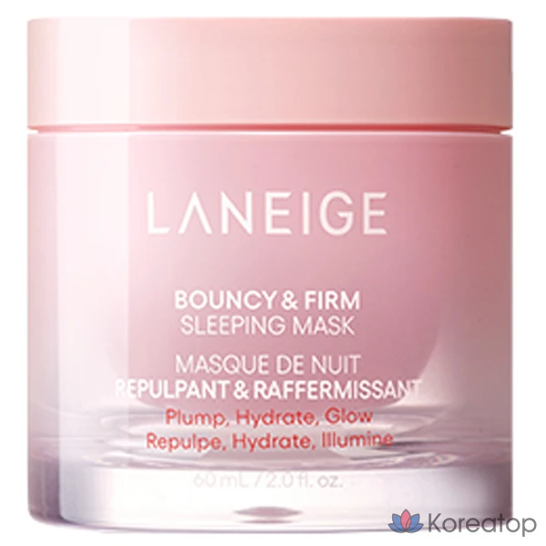 Ночная маска LANEIGE Bouncy &amp; Firm Sleeping Mask, 60 мл, 1 шт.