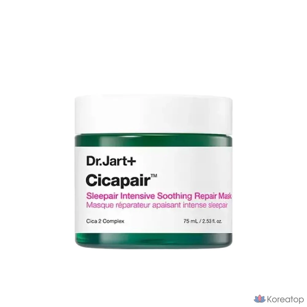Успокаивающая восстанавливающая маска Dr. Jart+ Cicapair Sleepair Intensive Soothing Repair Mask, 75 мл, 1 шт.