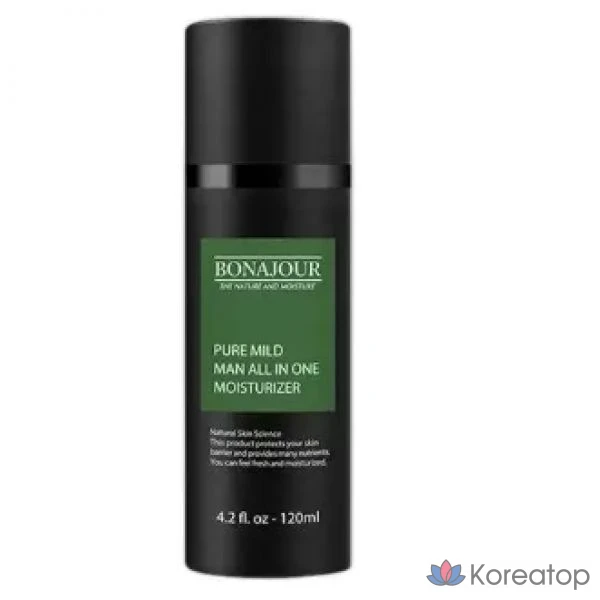 Увлажняющий лосьон Bonajour Puremild Men All-in-one Moisture Riser, 120 мл, 1 шт.