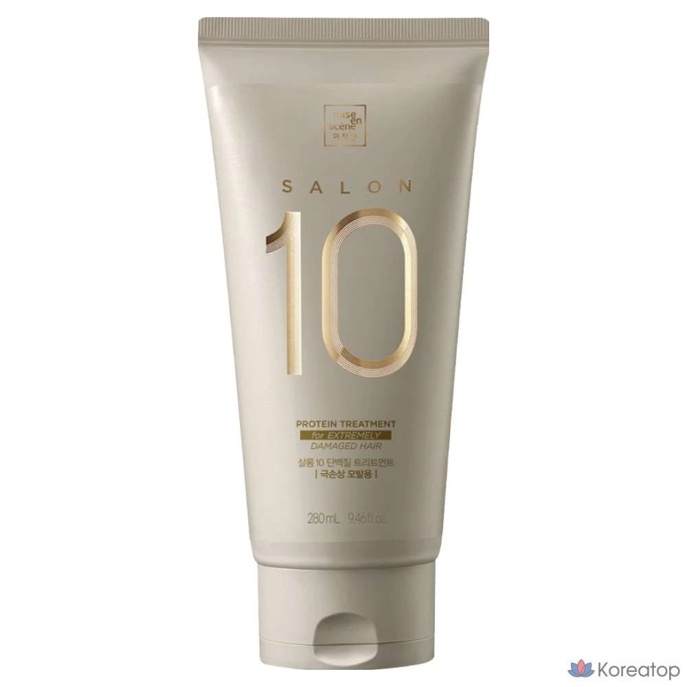 Кондиционер для волос Mise en Scene Salon 10 Protein Extreme Damage Hair Treatment, 280 мл, 1 шт.