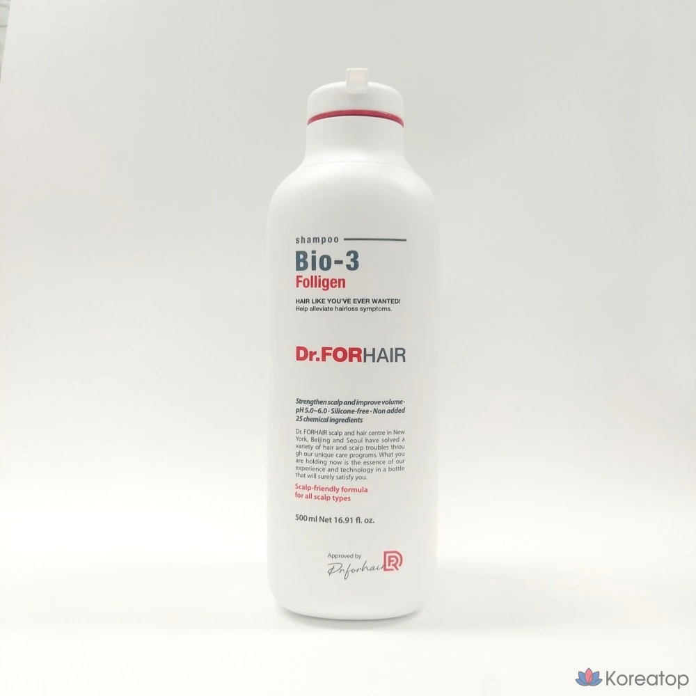 Шампунь против выпадения волос Dr.Forhair Bio3 Polygen, 500 мл, 1 шт.