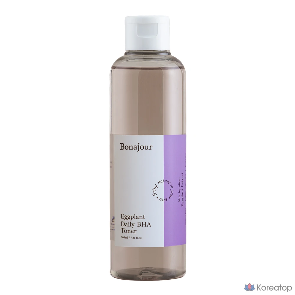 Тонер Bonajour Eggplant Daily BHA Toner, 205 мл, 1 шт.