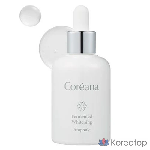 Отбеливающая ампула Coreana с ферментированными компонентами, 1 шт., 50 мл.