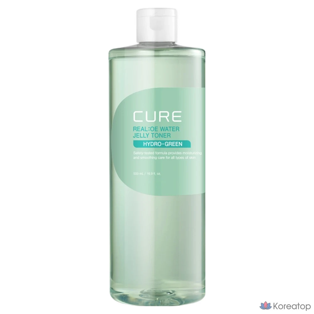Тоник-гель для душа KIM JEONG MOON Aloe Lasence Cure Realoe Water Jelly Toner, 500 мл, 1 шт.