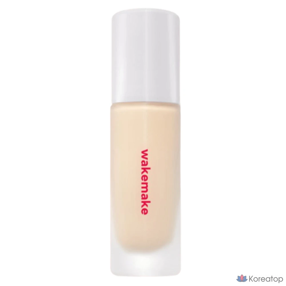 Тональный крем WAKEMAKE Water Velvet Vegan Foundation, оттенок 19 Nutral Ivory, 1 шт.