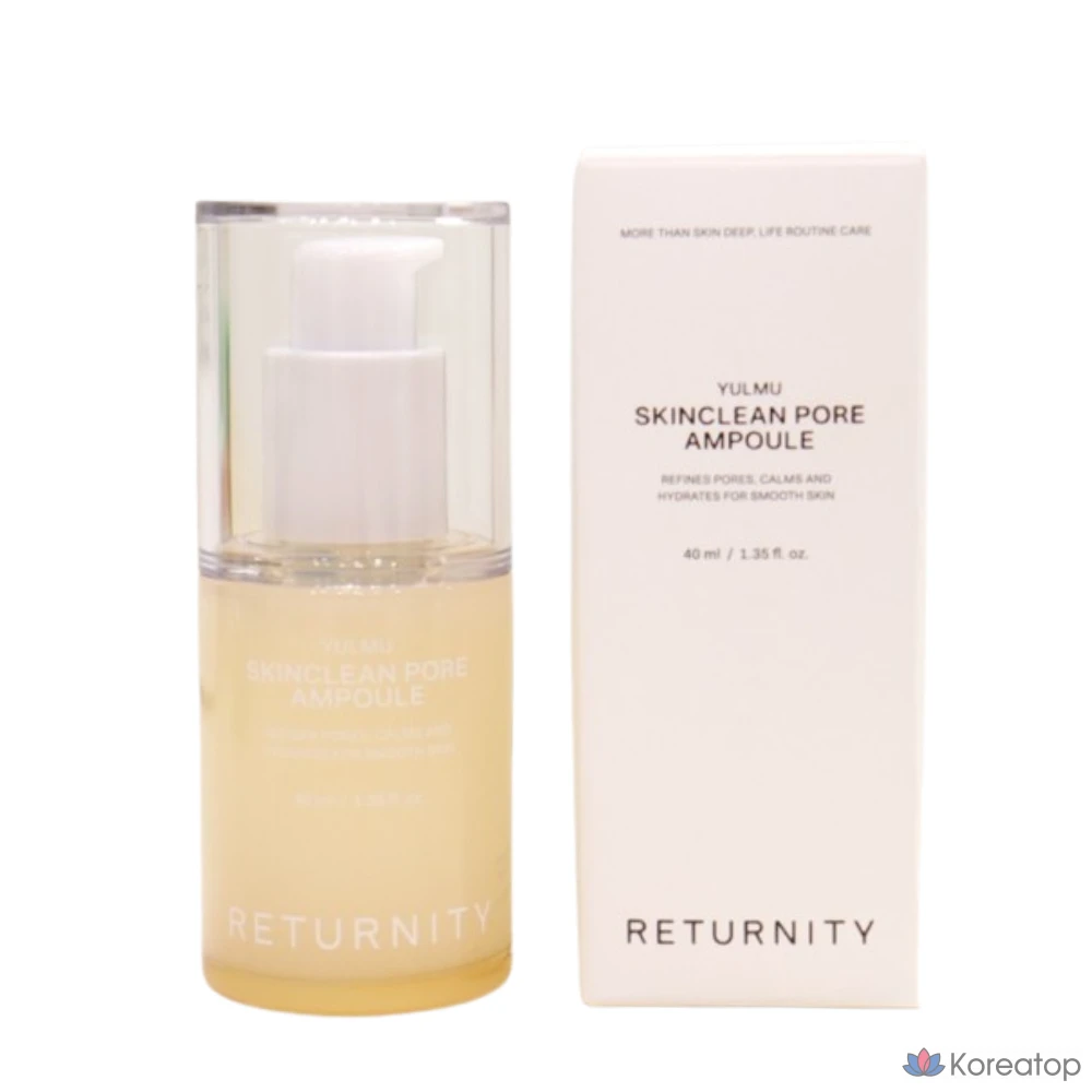 Ампула Returnity Job's Tears Skin Cling для огрубевшей и чувствительной кожи, милиумов, плоских бородавок, папиллом, контроля выработки кожного сала, 1 шт.