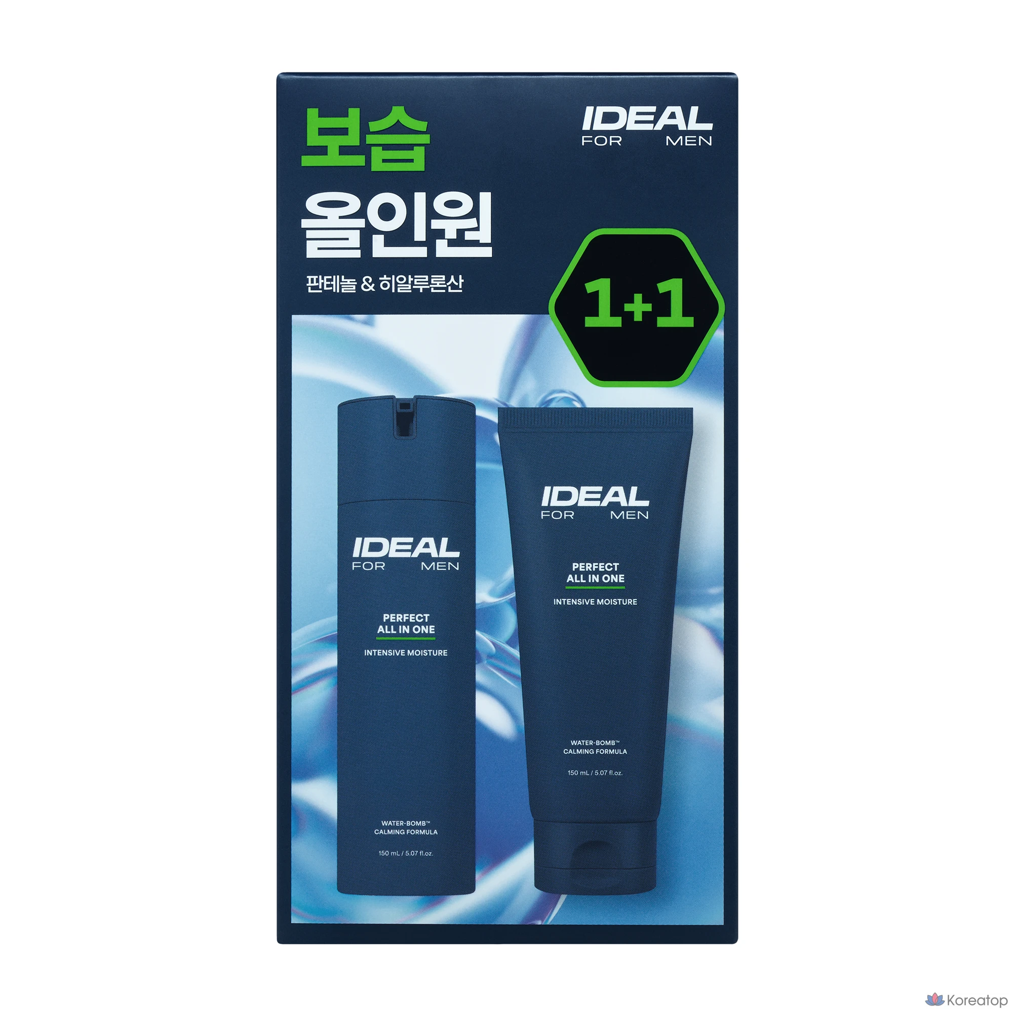 Увлажняющее средство для мужчин Ideal For Men Perfect Moisturizing All-in-One, 300 мл, 1 шт.