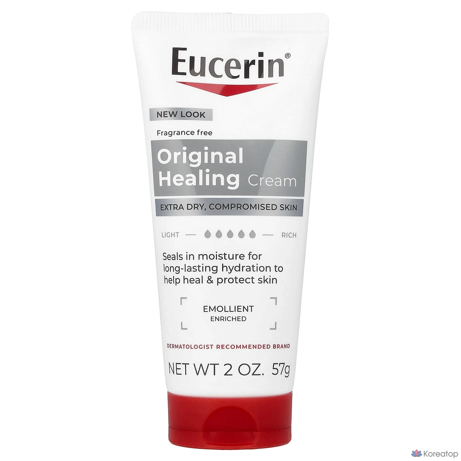 Уходовый крем Eucerin Original Healing Cream Extra Dry Damaged Skin Fragrance Free, 57 г, 1 шт.