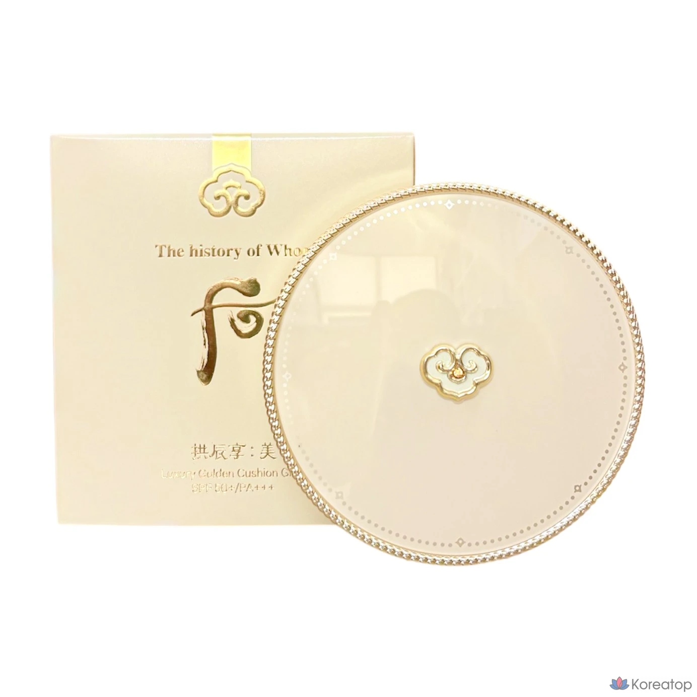 The Whoo Роскошная золотая подушечка для губ (основной продукт + сменный блок), № 21 (13 г x 2), 1 шт., 13 г