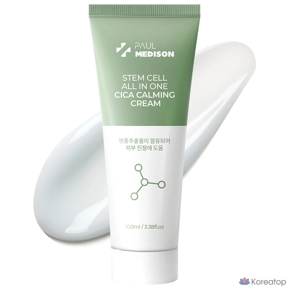 Успокаивающий крем PAUL MEDISON Stem Cell All-in-One Cica, 100 мл, 1 шт.