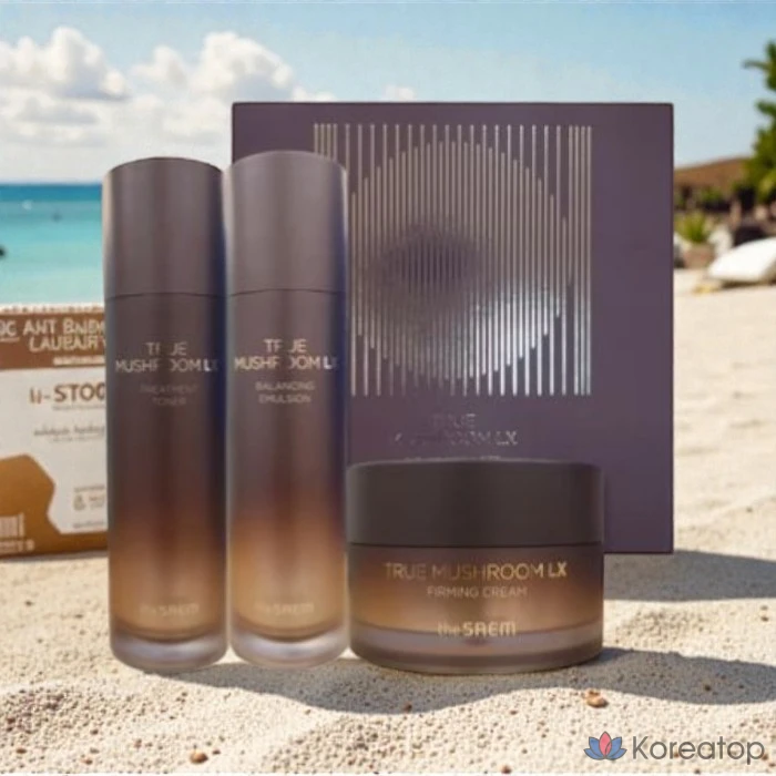 Набор для ухода The Saem True Mushroom LX Skincare 2-piece Set, 1 шт.
