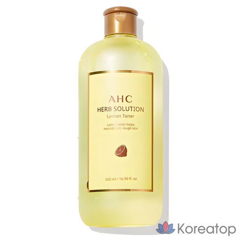 Лимонный тонер AHC Herb Solution Lemon Toner 500 мл