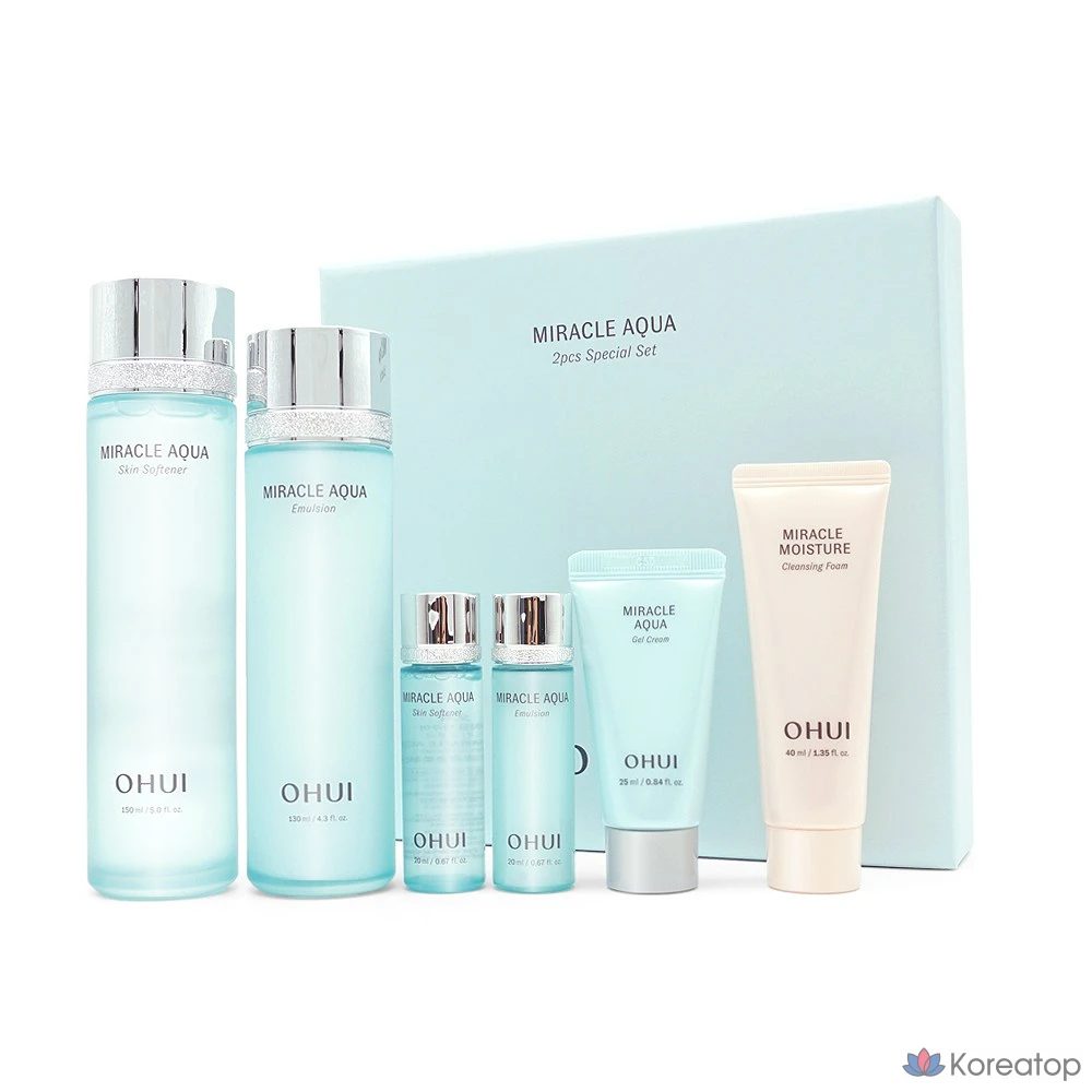 Набор Ohui Miracle Aqua, 2 предмета, 1 комплект.