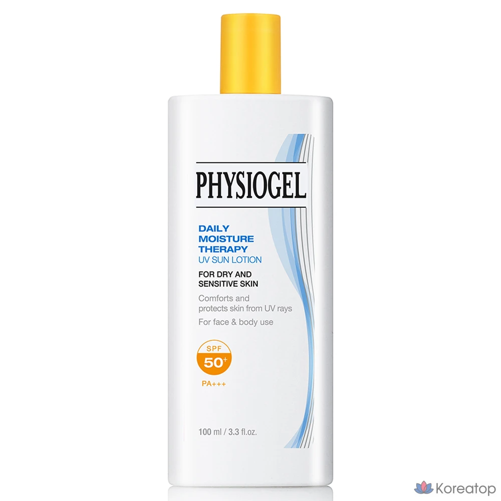 Солнцезащитный лосьон Physiogel Daily Moisture UV Family Sun Lotion SPF50+ PA+++, 100 мл, 1 шт.