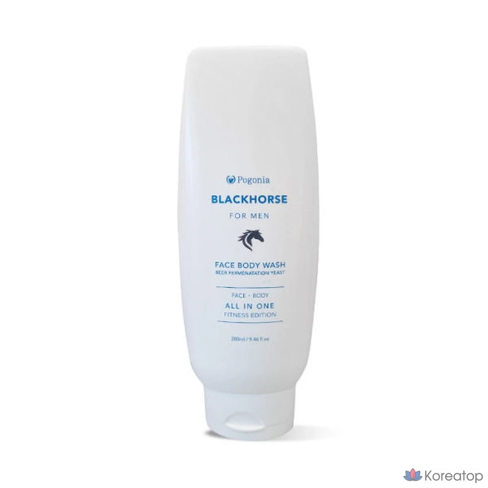 Гель для умывания Pogonia Black Horse, 280 мл, 1 шт.
