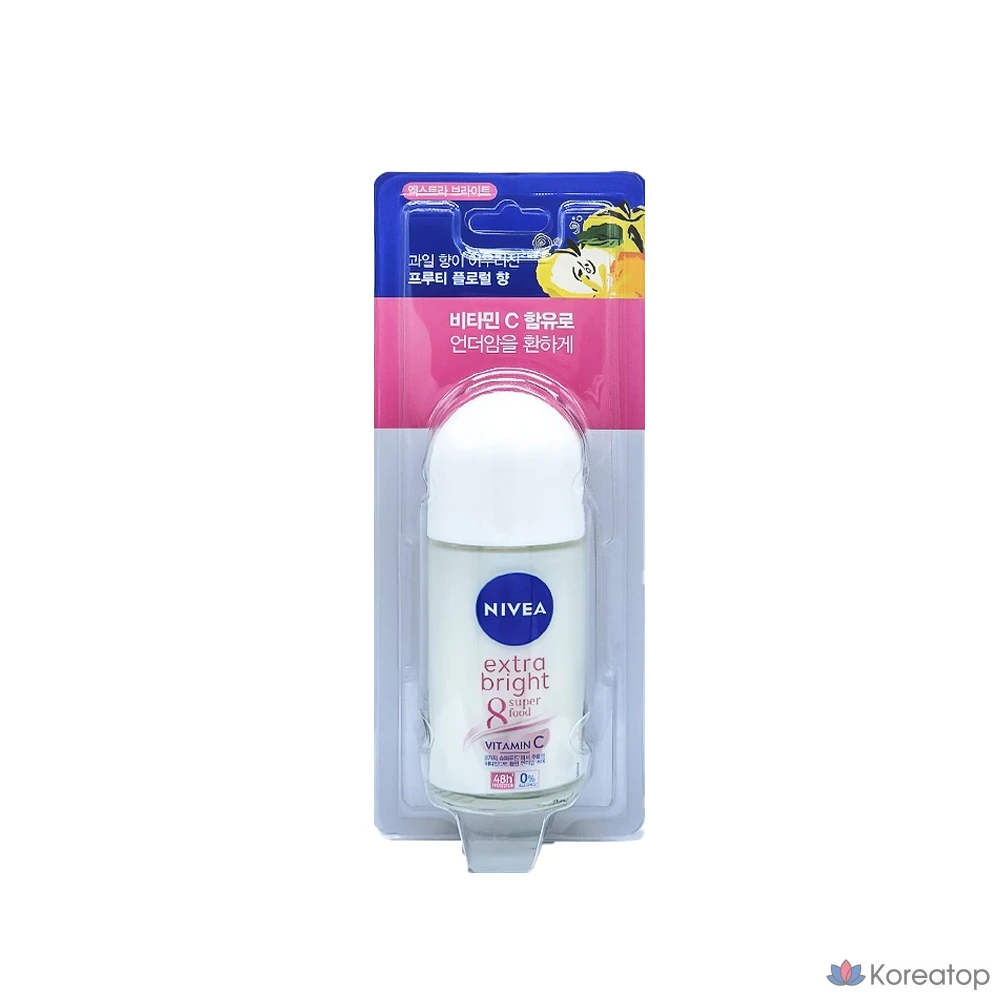 Шариковый дезодорант Nivea Extra Bright, 50 мл, 1 шт.