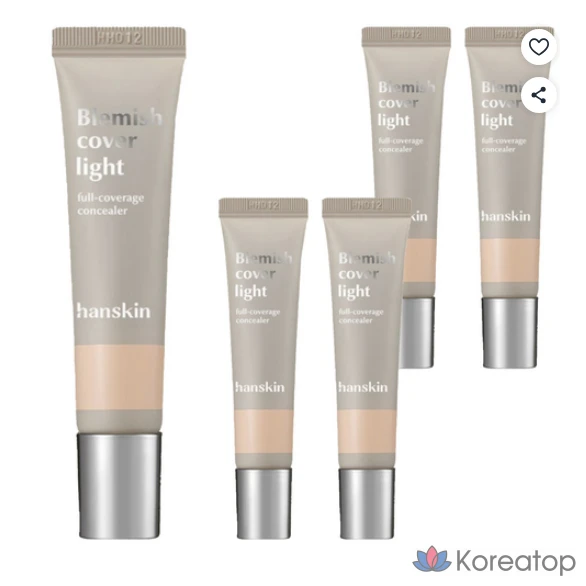 Консилер HANSKIN Blemish Cover Natural Concealer, 12 г, 1 шт.